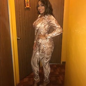 Sequin Jumpsuit